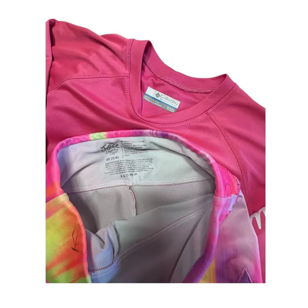 Girls Size 6 Clothing Lot Bundle hanna Andersson Colombia Reebok h&m justice ect